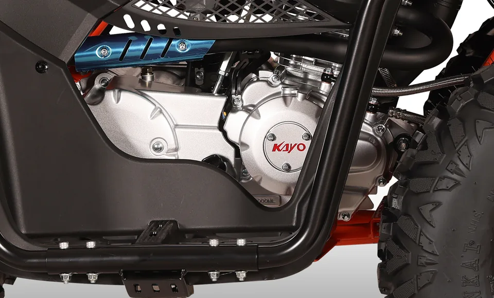 KAYO AU200: motor chladený vzduchom