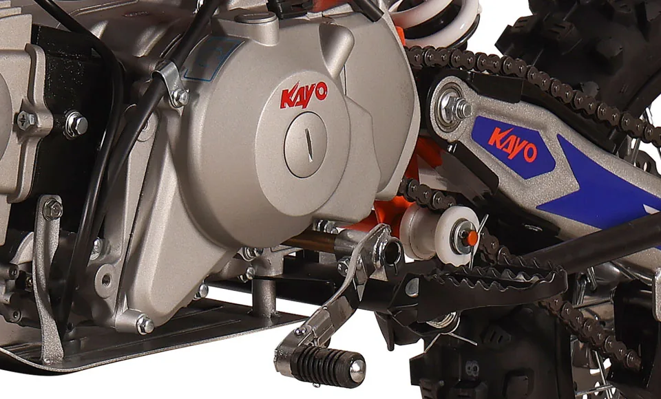 KAYO TSD110: návyky z veľkých motoriek