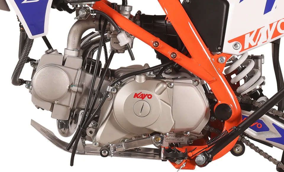 KAYO TT140: roztočte motor